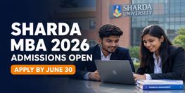 Sharda University MBA Admission 2026 Open Apply by June 30